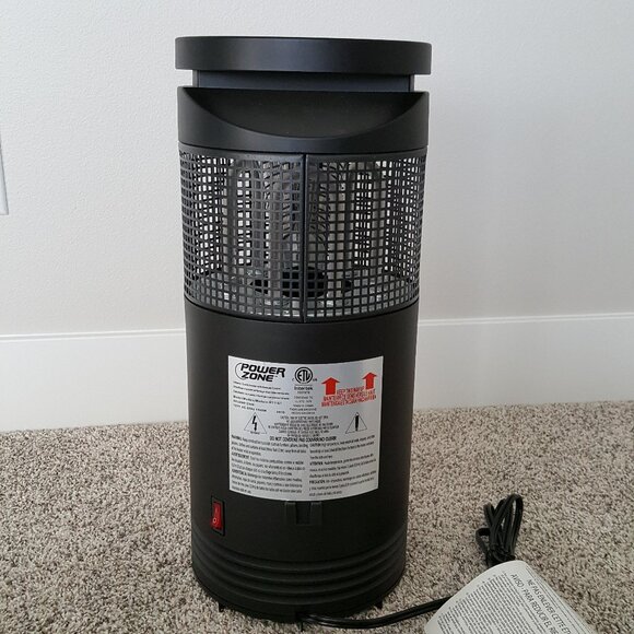 Power Zone Infrared Space Tower Heater 360 Degree Remote USB Port 1000/1500W - Picture 5 of 12